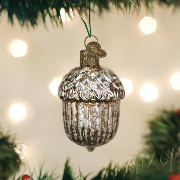 Vintage Acorn Ornament