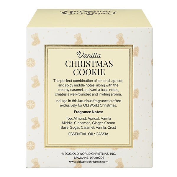 Vanilla Christmas Cookie Candle