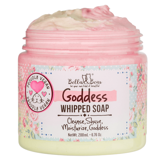 Bella & Bear 6.7oz Cruelty Free Goddess Whipped Soap & Shave Cream