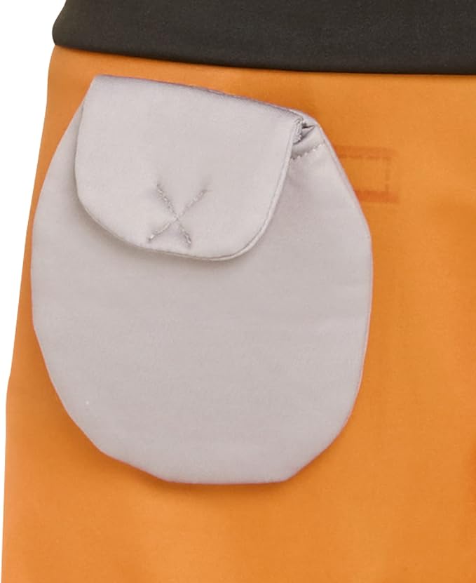 Child Naruto Shippuden Costume | Officially Licensed Kids Jumpsuit with Pouches & Headpiece