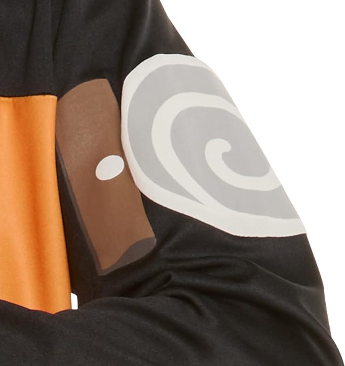 Child Naruto Shippuden Costume | Officially Licensed Kids Jumpsuit with Pouches & Headpiece