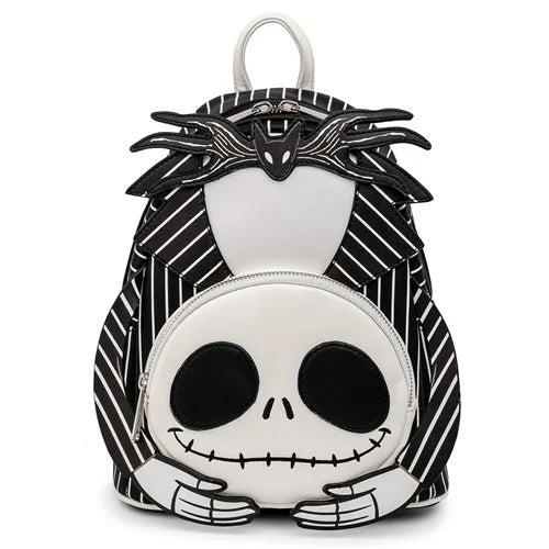 Nightmare Before Christmas Headless Jack Skellington Mini-Backpack | Disney Faux Leather Bag | Loungefly