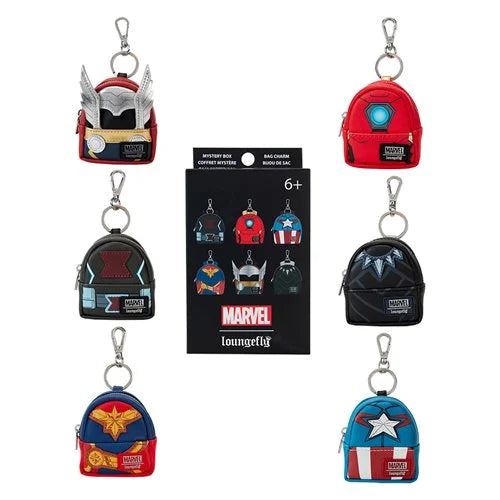 Avengers Mystery Mini Backpack Keychain | Cosplay Collectible | Loungefly