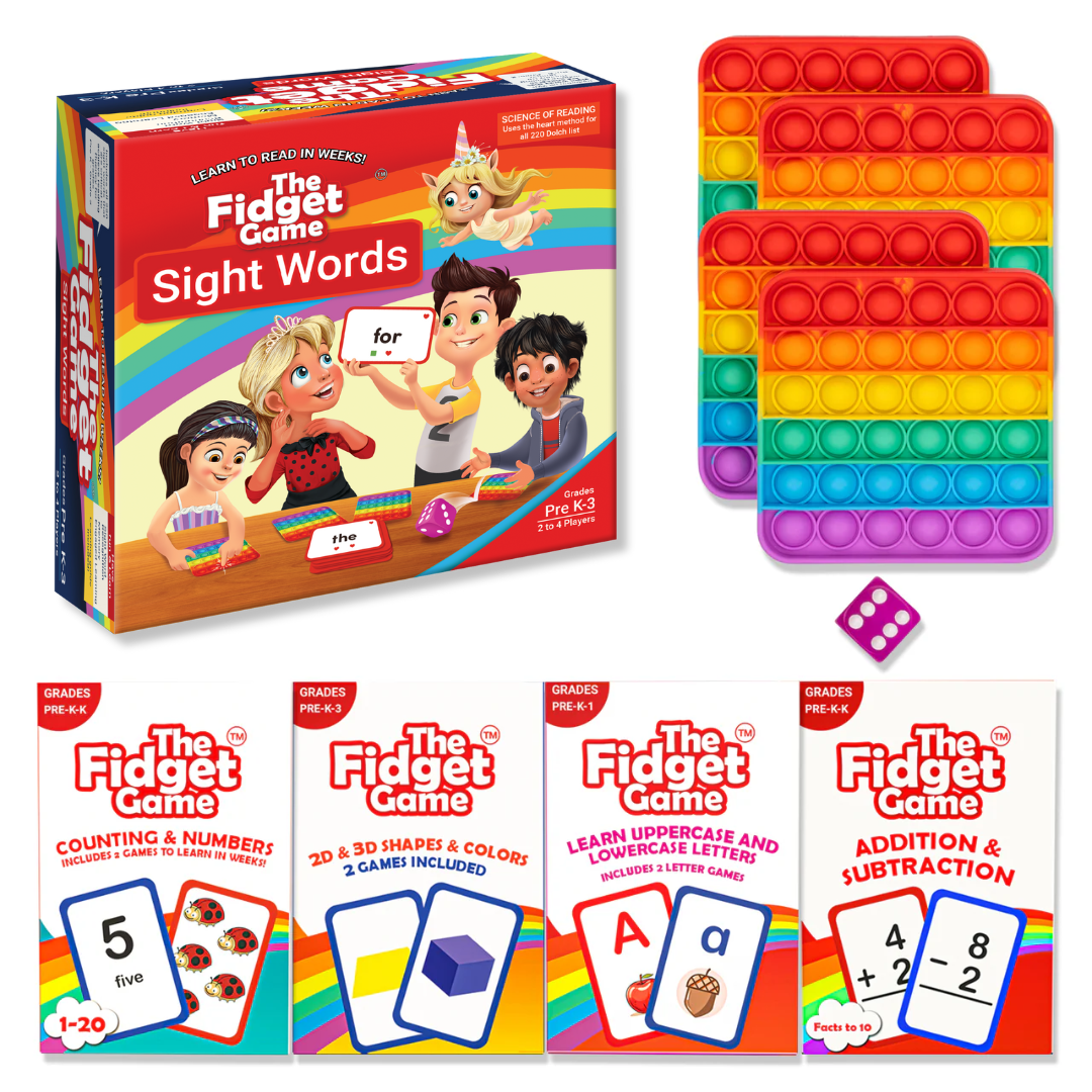 The Fidget Game: Sight Words Edition