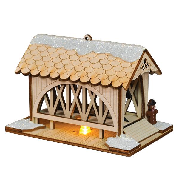 Covered Bridge-Amish Buggy