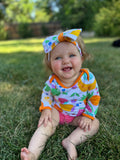 Fresh Squeezed Long Sleeve Onesie