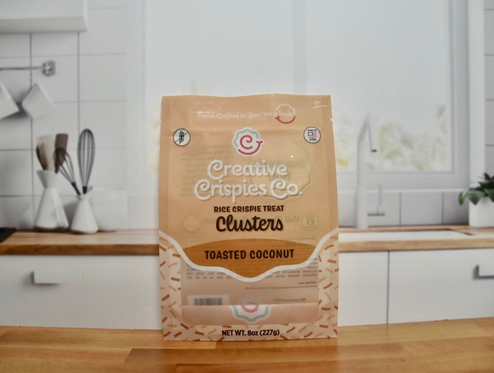 "Clusters" Toasted Coconut Crispie Mix Clusters