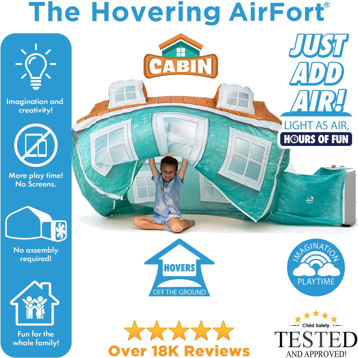 The Original AirFort - Cabin