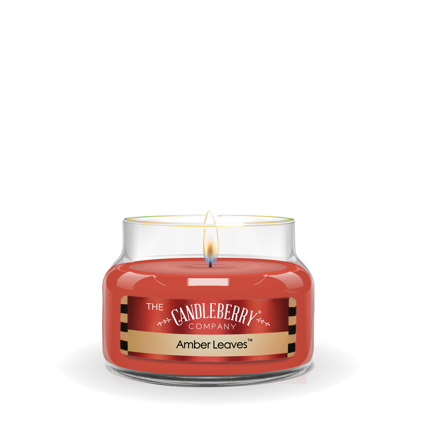 Amber Leaves™, Small Jar Candle