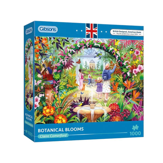 Botanical Blooms 1000 Piece Jigsaw Puzzle Gibsons
