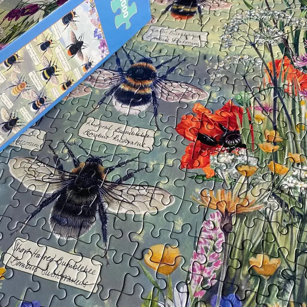 Brilliant Bees 1000 Piece Jigsaw Puzzle Gibsons