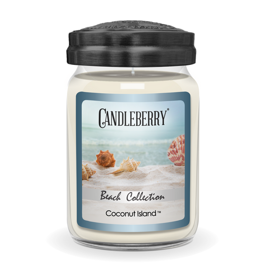 Beach Collection - Coconut Island™, Large Jar Candle