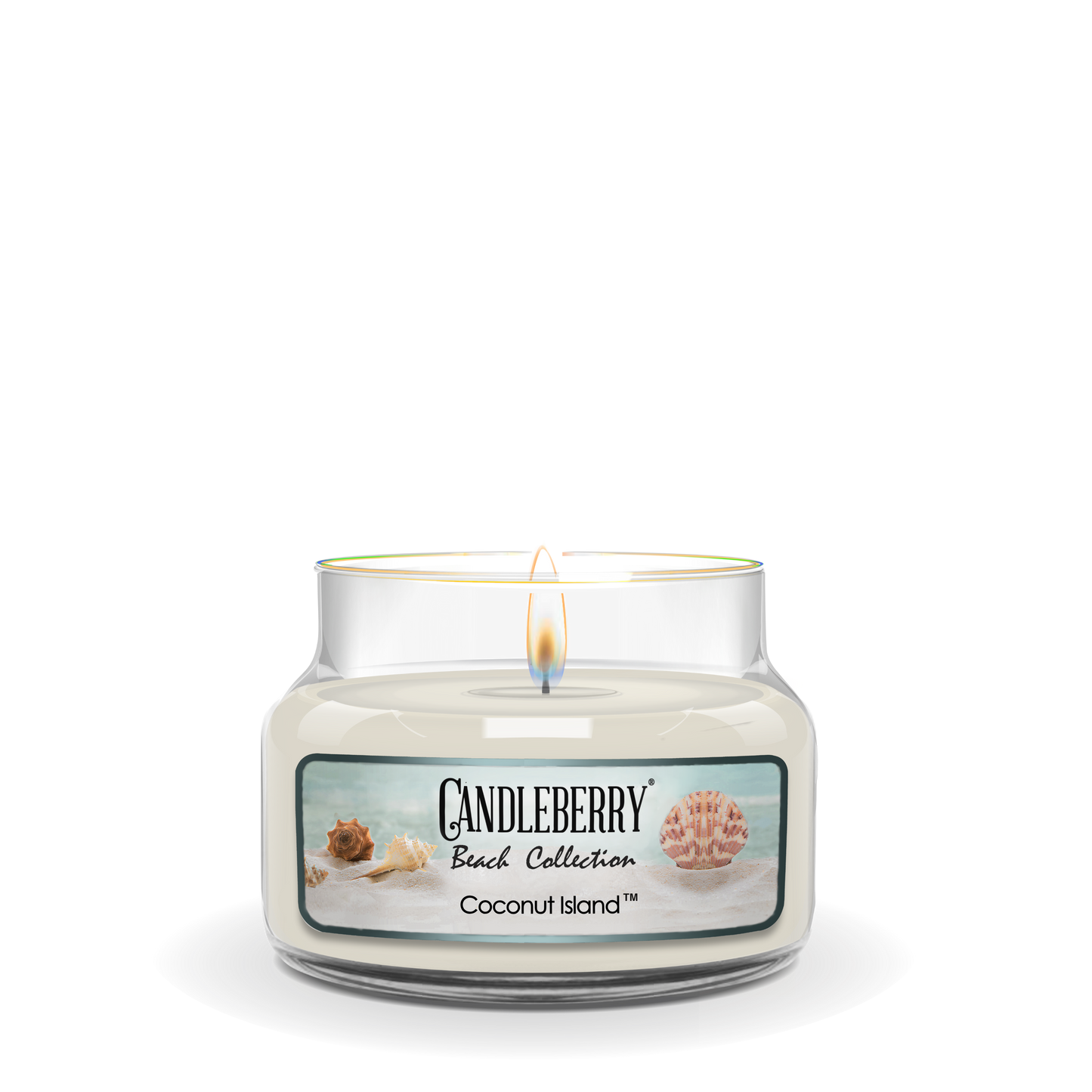 Beach Collection - Coconut Island™, Small Jar Candle