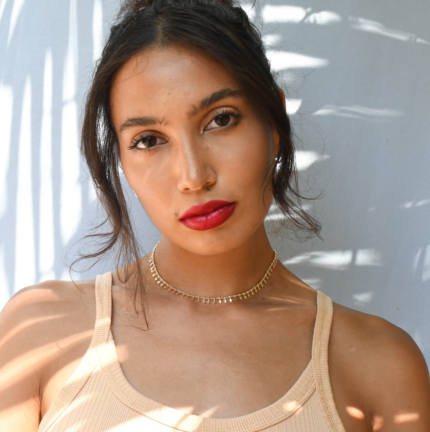 Rose + Gold + Silver Fringe