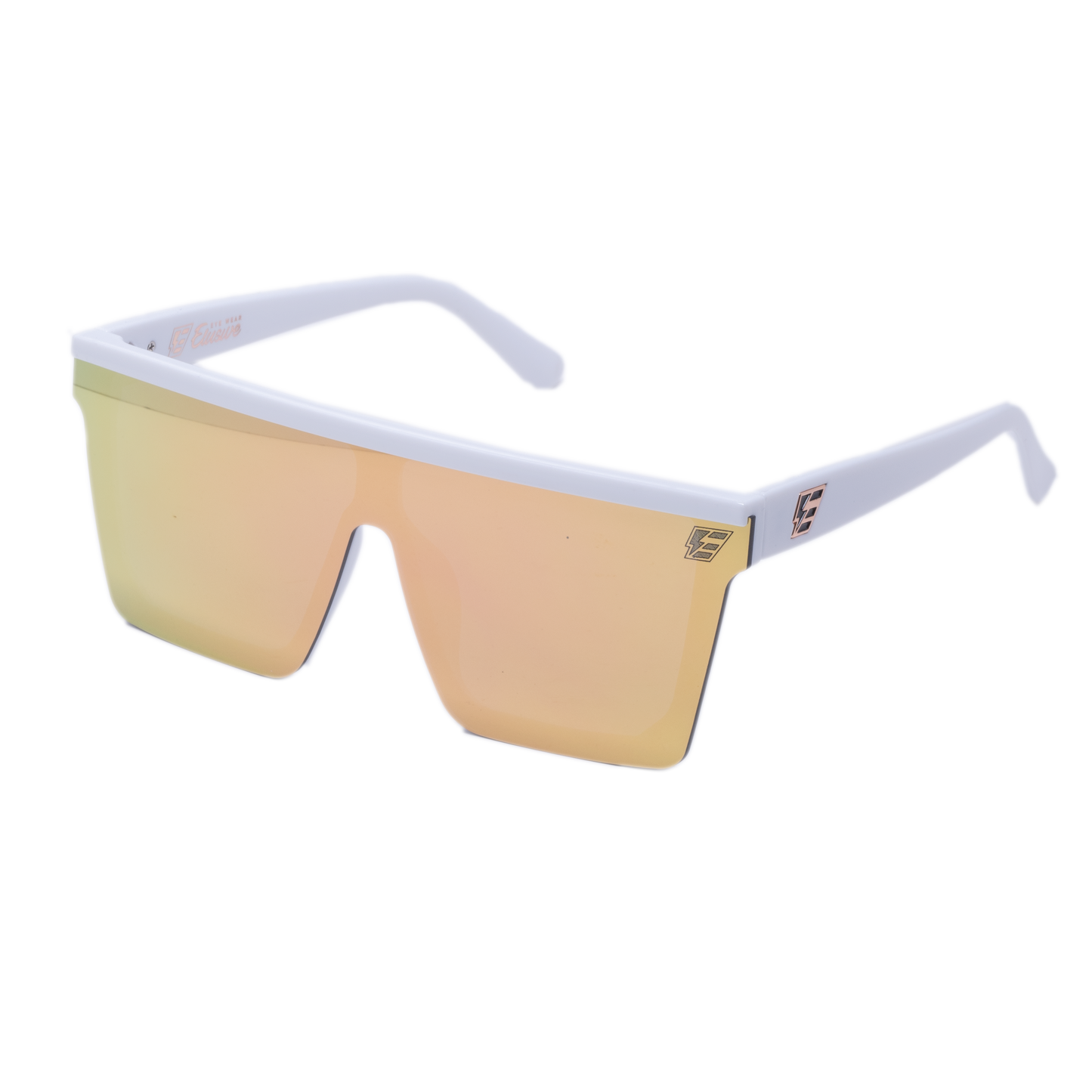 Afterhour White Frame/Champagne Lens