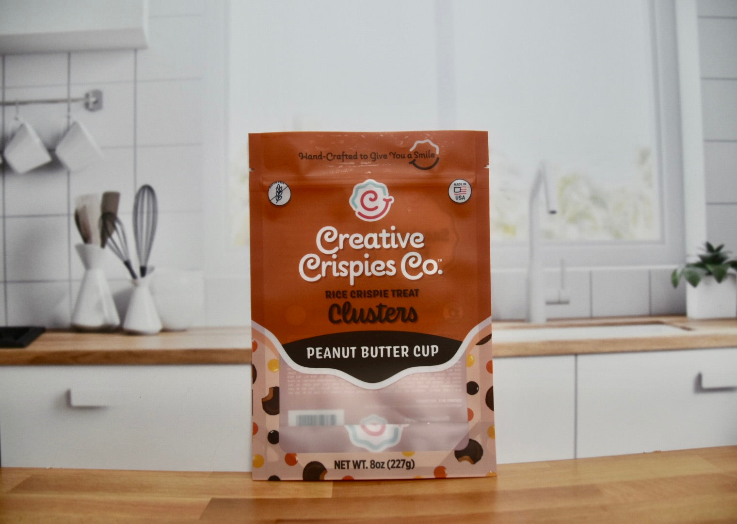 "Clusters" Chocolate Peanut Butter Cup Crispie Mix Clusters
