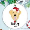 Personalized Dog Christmas Ornament