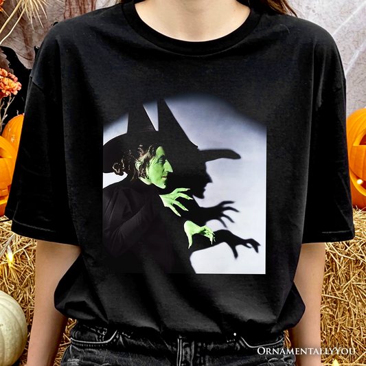 Vintage Wicked Witch of the West Graphic T-Shirt, Wizard of Oz Halloween Tee
