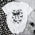 Bat Shit Crazy Coquette Bats T-Shirt, Funny Halloween Tee for Wild and Wicked Spirits