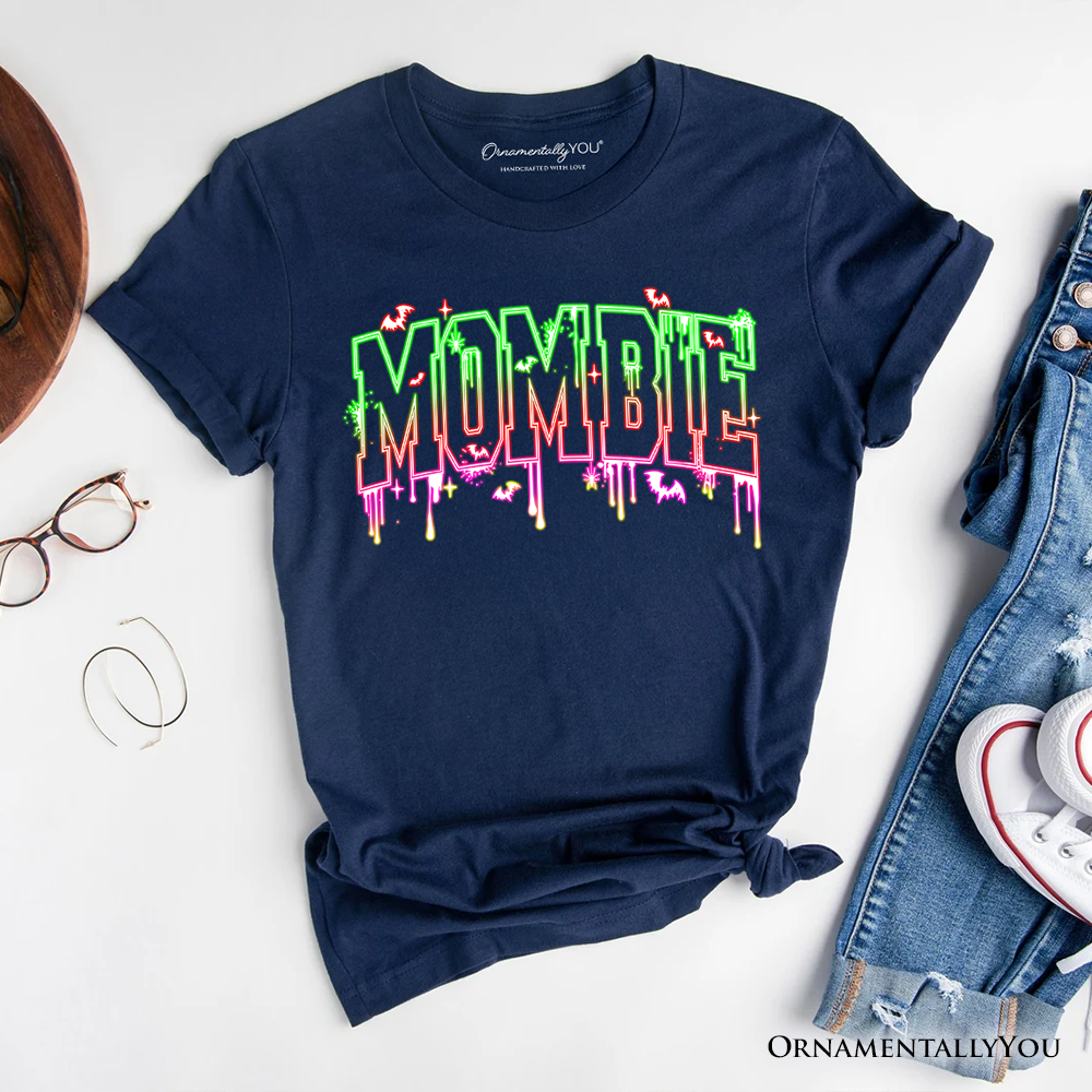 Mombie Halloween T-Shirt, Funny Tee for Spooky Moms