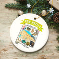 Artistic New Mexico State Themes and Landmarks Christmas Ornament