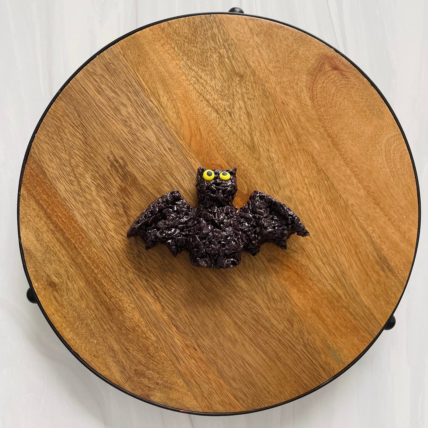 Halloween Bat Rice Crispie Treats