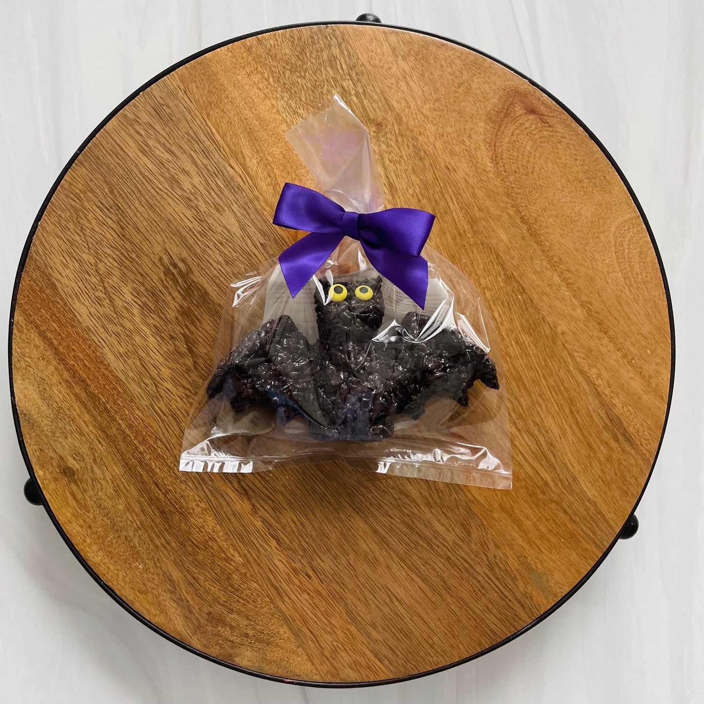 Halloween Bat Rice Crispie Treats