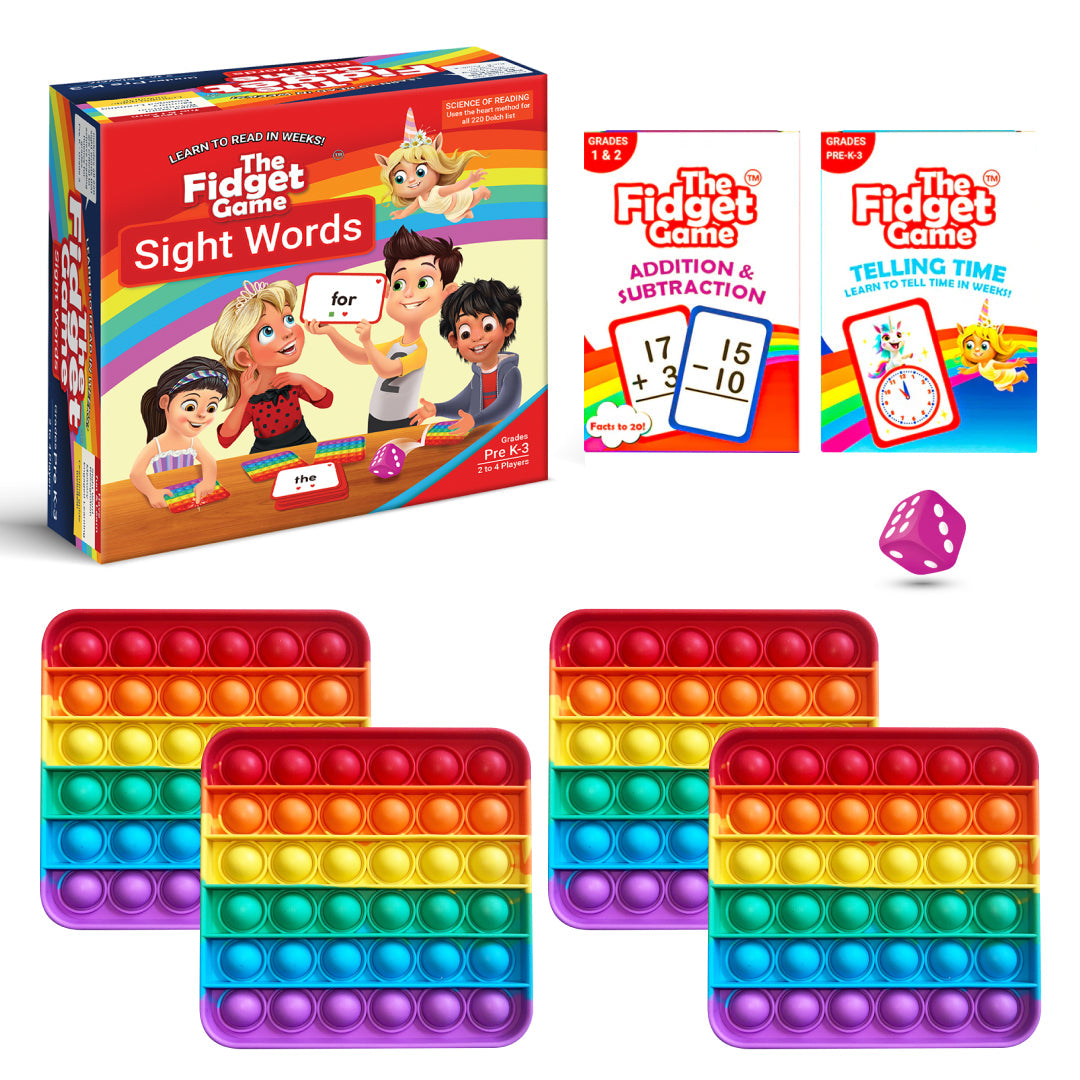 The Fidget Game: Sight Words Edition