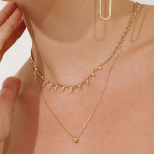 Farina CZ Necklace