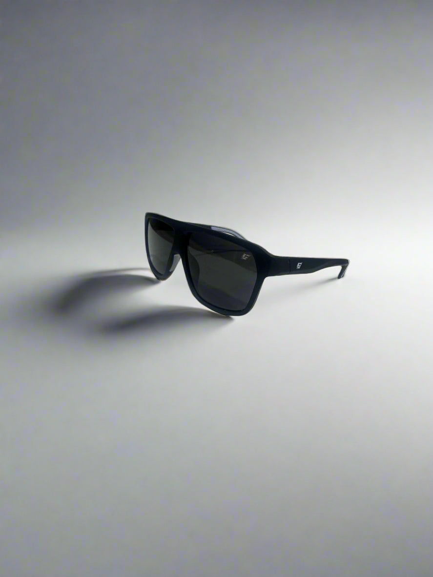 The Links. Matte Black/Smoked polarized.
