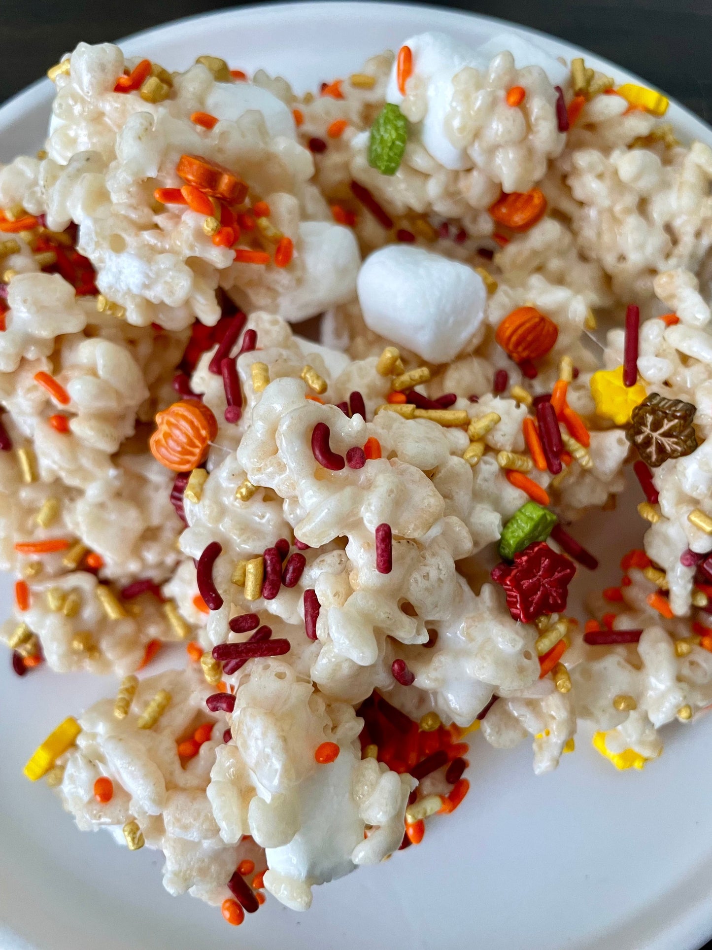 Fall Crispie Mix Clusters