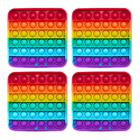 Extra Rainbow Fidget Mats (The Fidget Game: Sight Words)