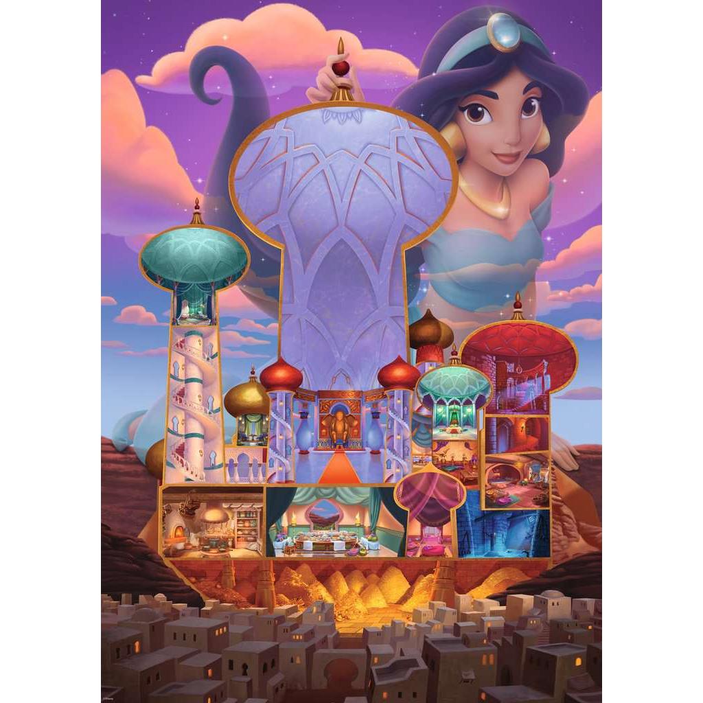 Jasmine "Disney Castle Collection" 1000 Piece Jigsaw Puzzle Ravensburger