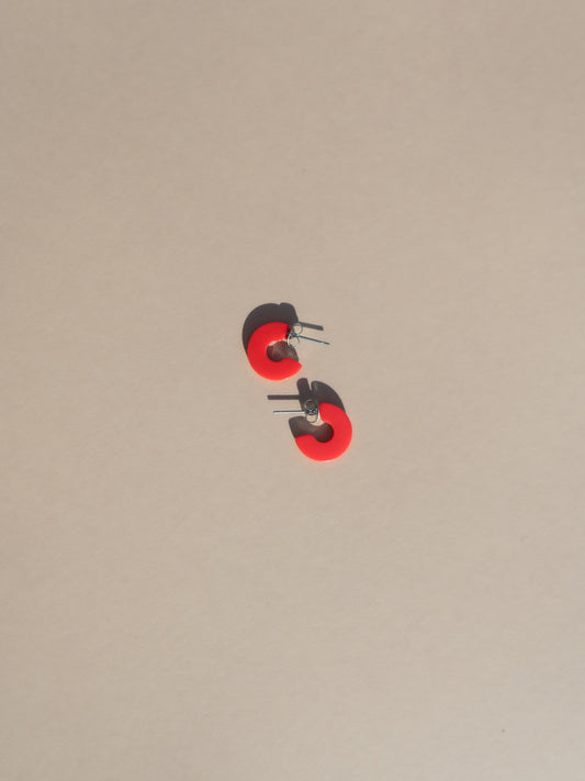 Mali Hoops ( New Thinner Style ) - Cherry