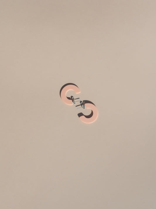 Ray Hoops ( New Thinner Style ) - Petal