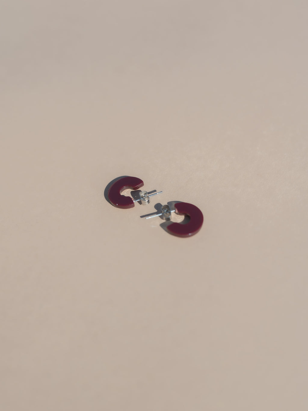 Mali Hoops ( New Thinner Style )- Maraschino Cherry