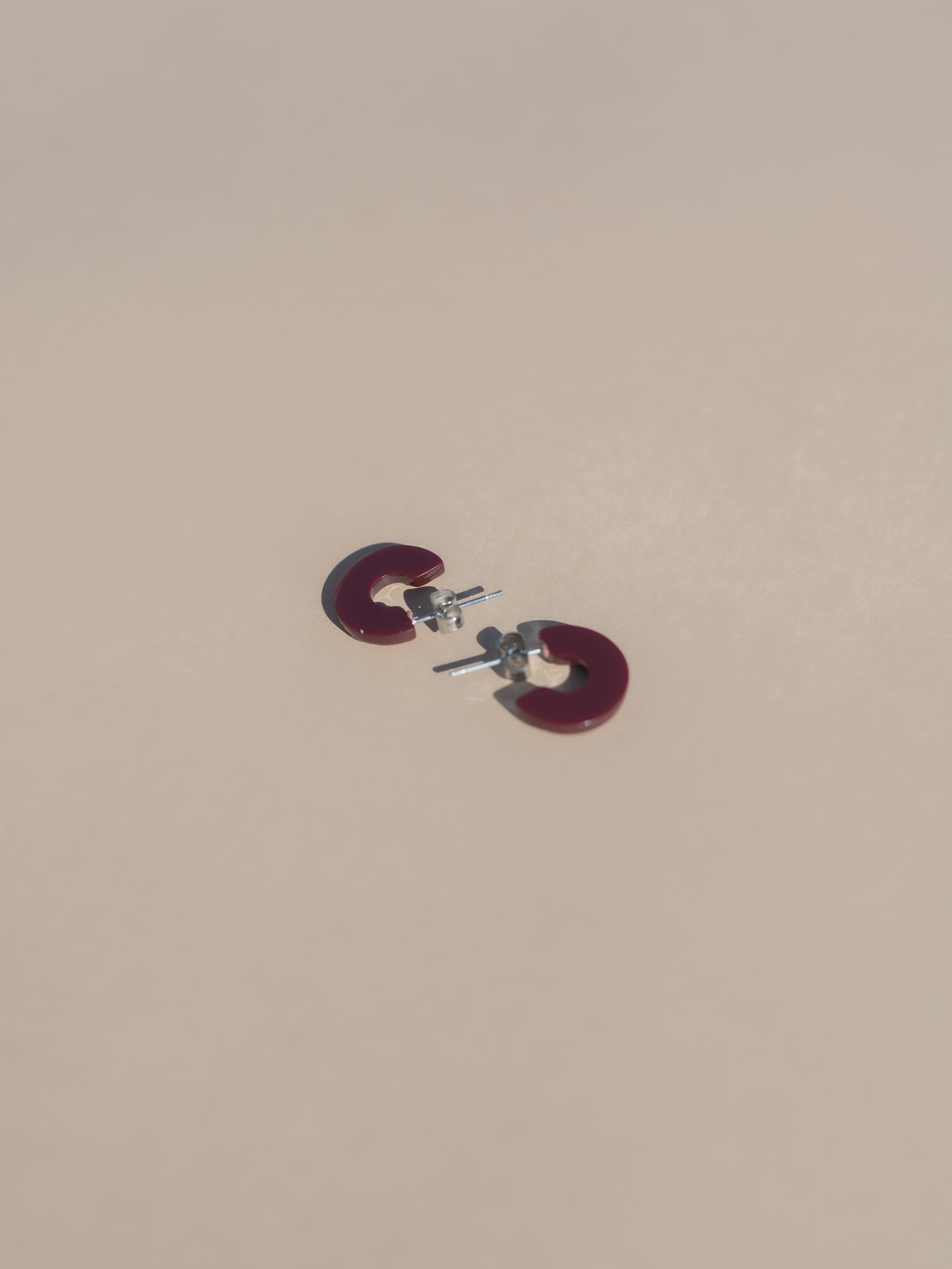 Mali Hoops ( New Thinner Style )- Maraschino Cherry