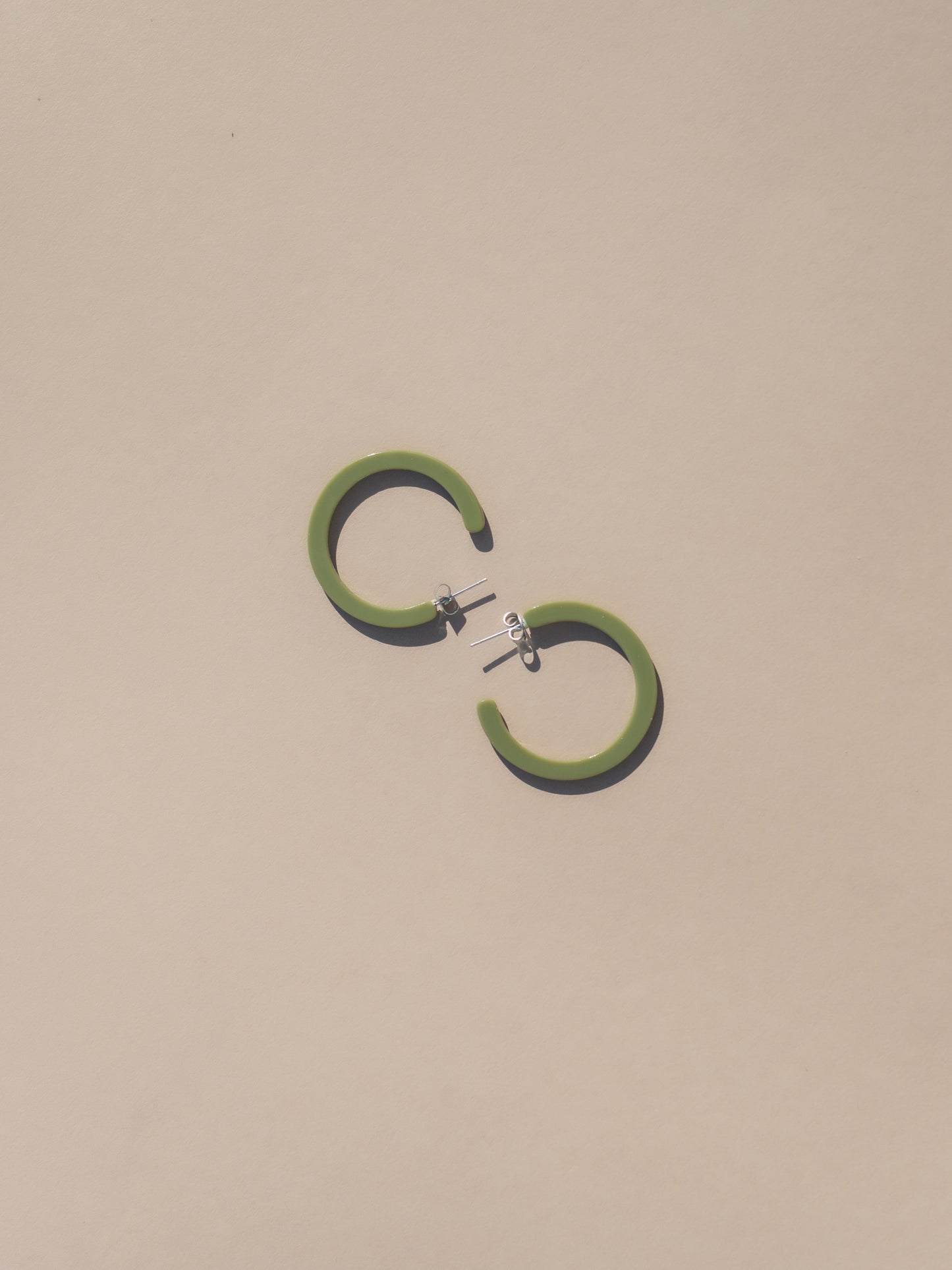 Alba Hoops ( New Thinner Style - Okra