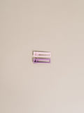 Lu Lu Hair Clips - Mauve + Pink