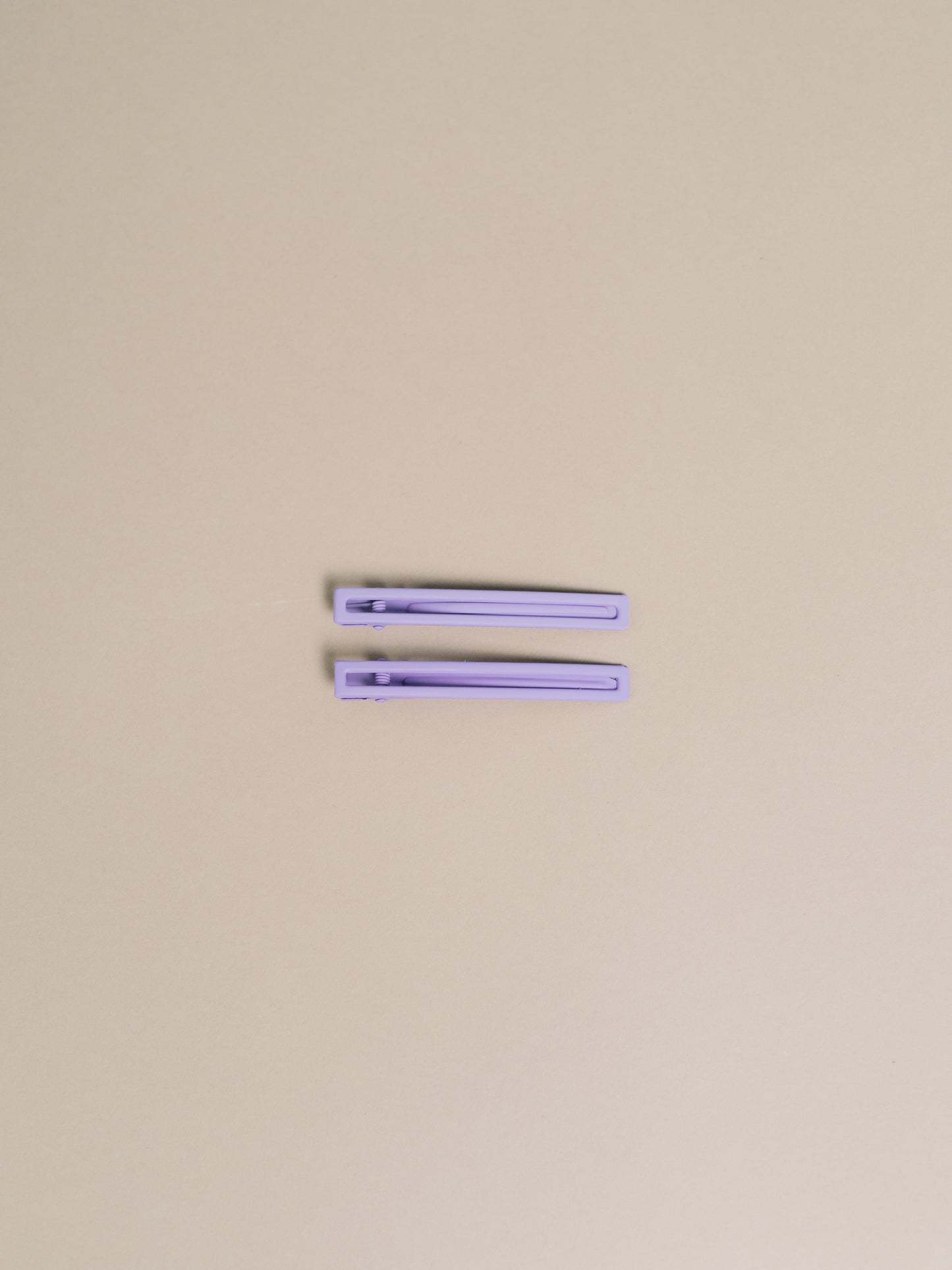 Leia Hair Clips - Lilac