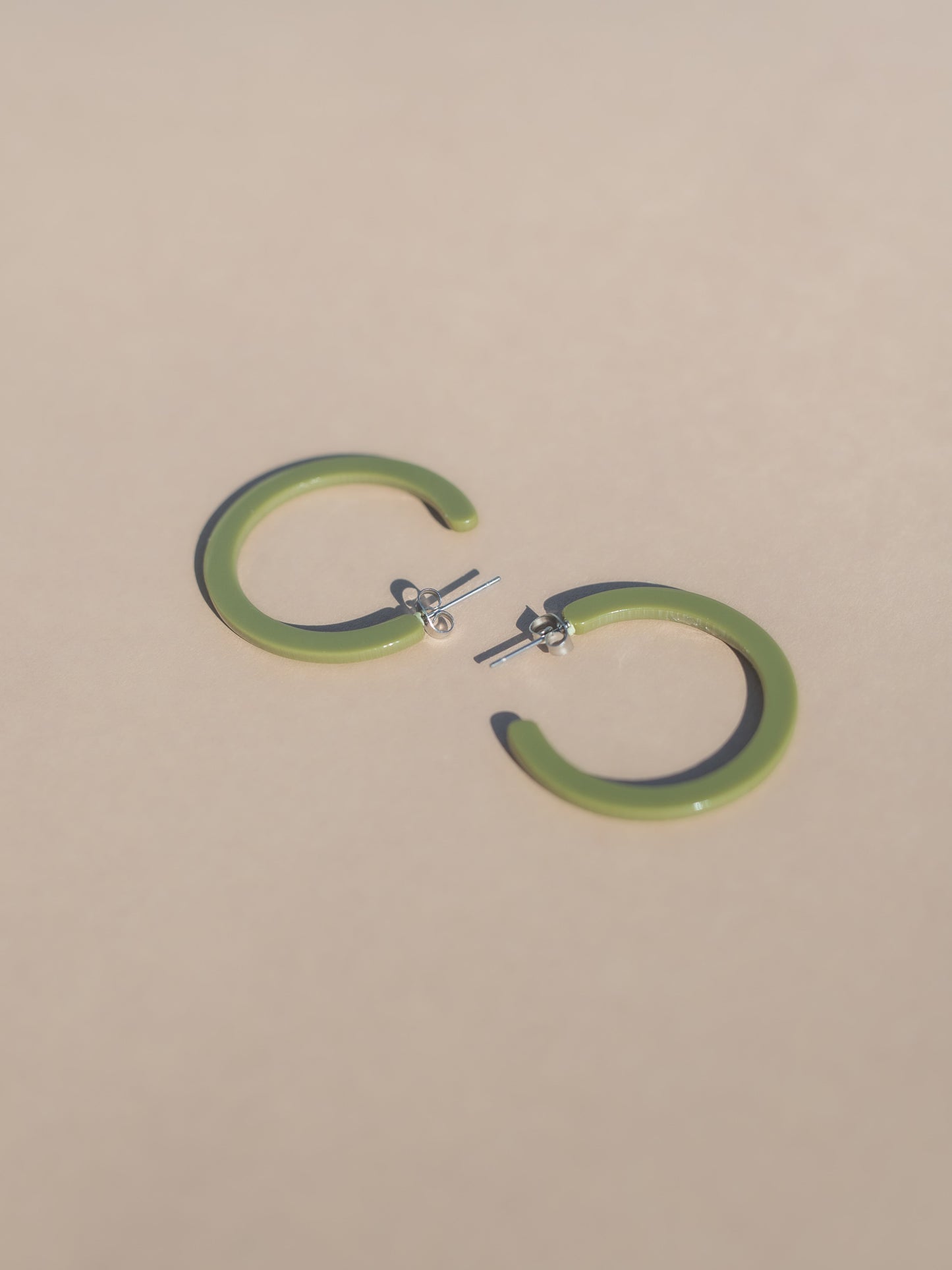 Alba Hoops ( New Thinner Style - Okra