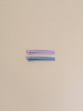 Leia Hair Clips - Lilac + Sky