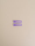 Lu Lu Hair Clips - Lilac