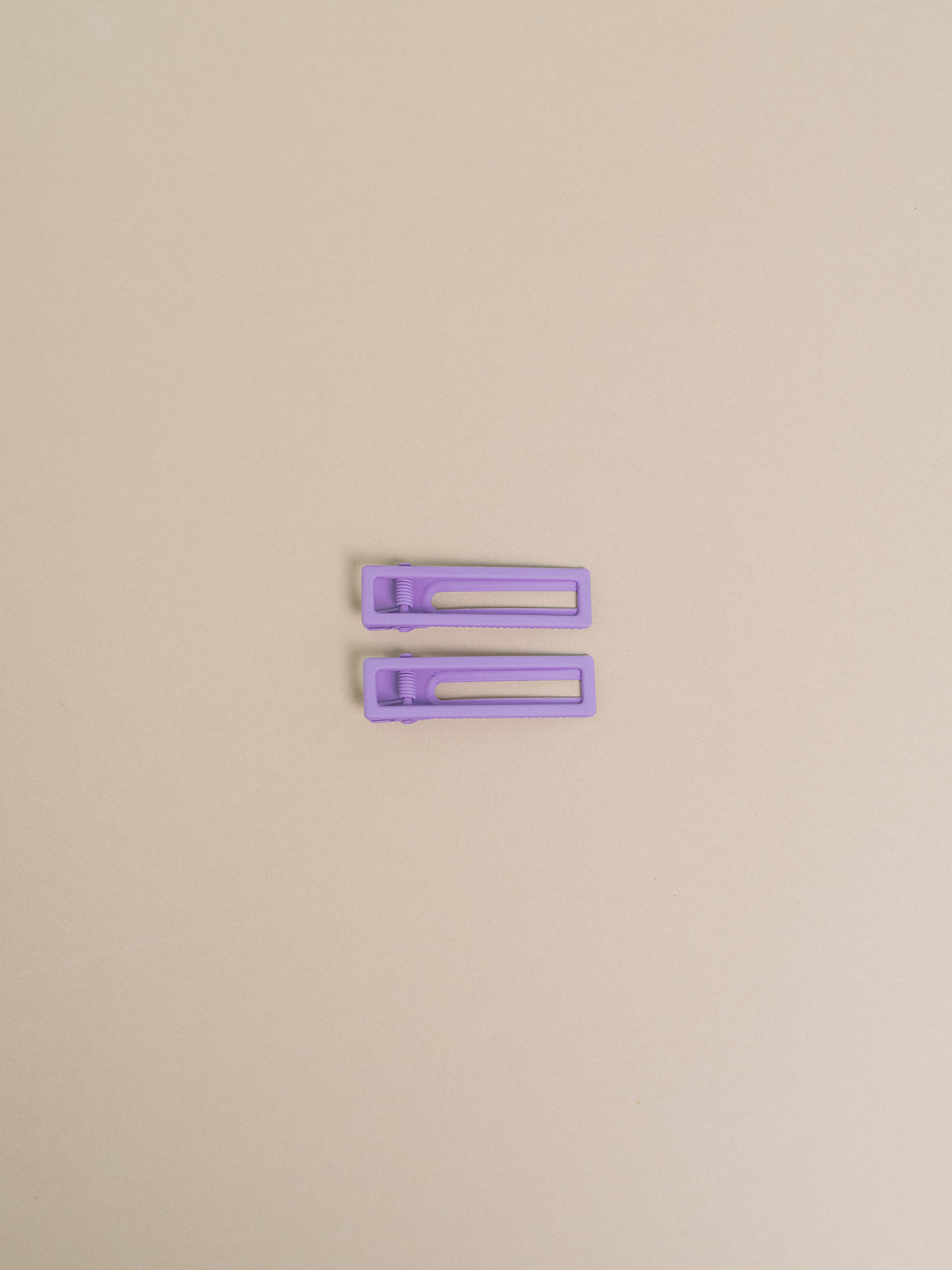 Lu Lu Hair Clips - Lilac