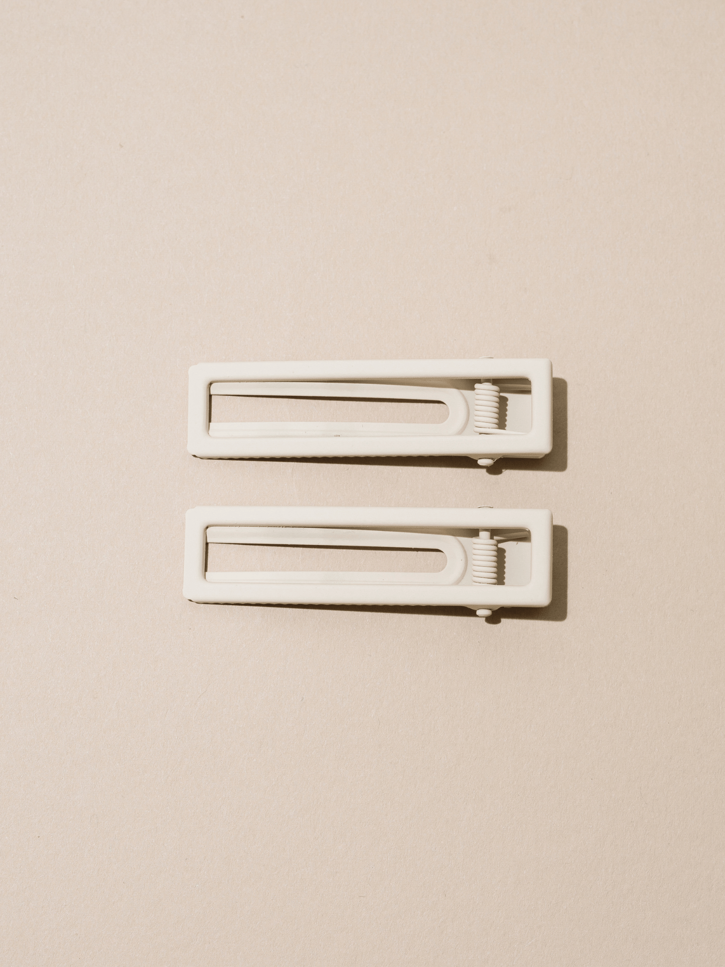 Lu Lu Hair Clips - Bone