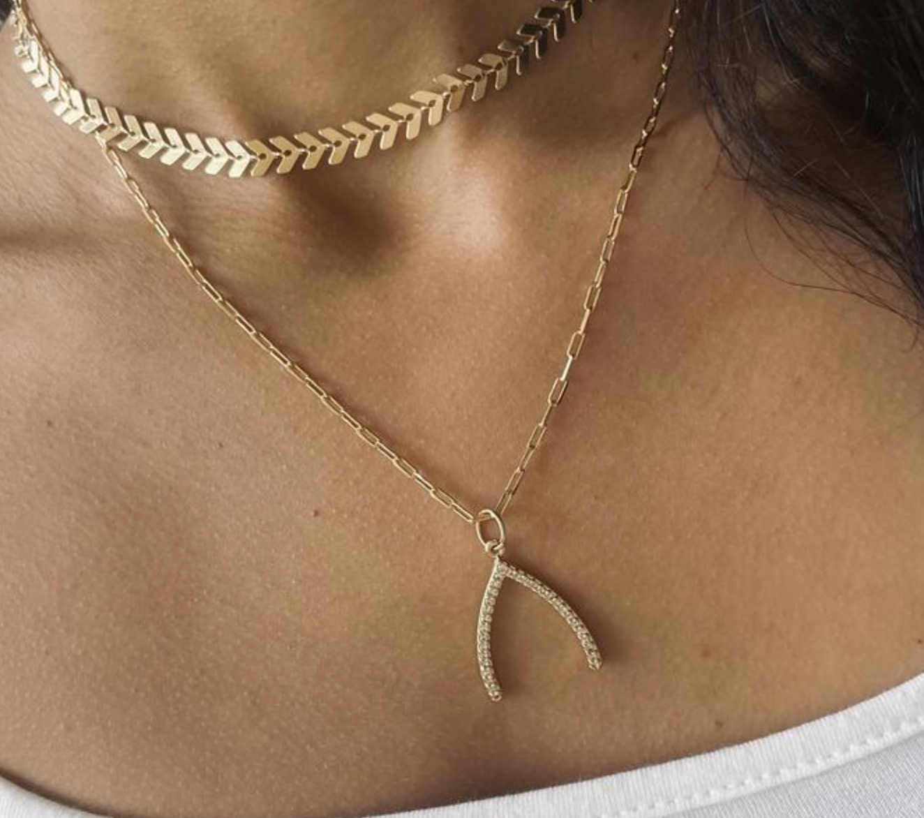 Leafly Wishbone Set