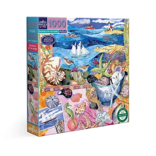 Seashells by the Shore 1000 Piece Jigsaw Puzzle