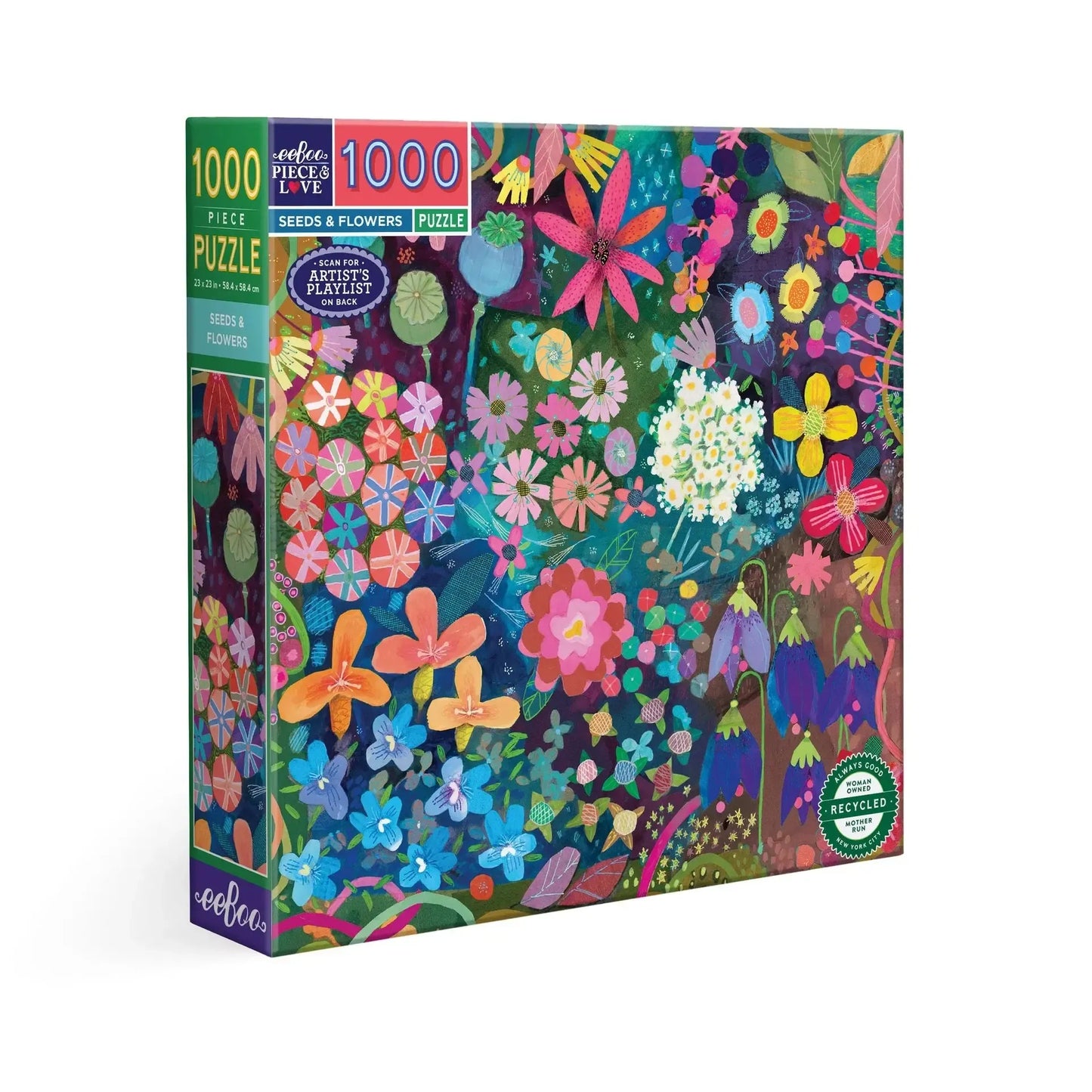Seeds & Flowers 1000 Piece Jigsaw Puzzle