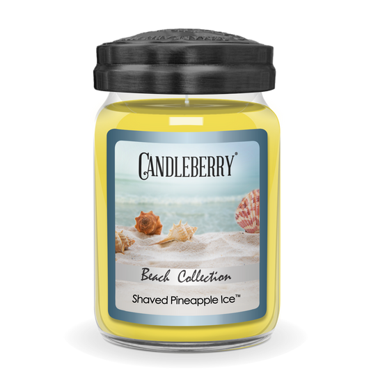 Beach Collection - Shaved Pineapple Ice™, Large Jar Candle