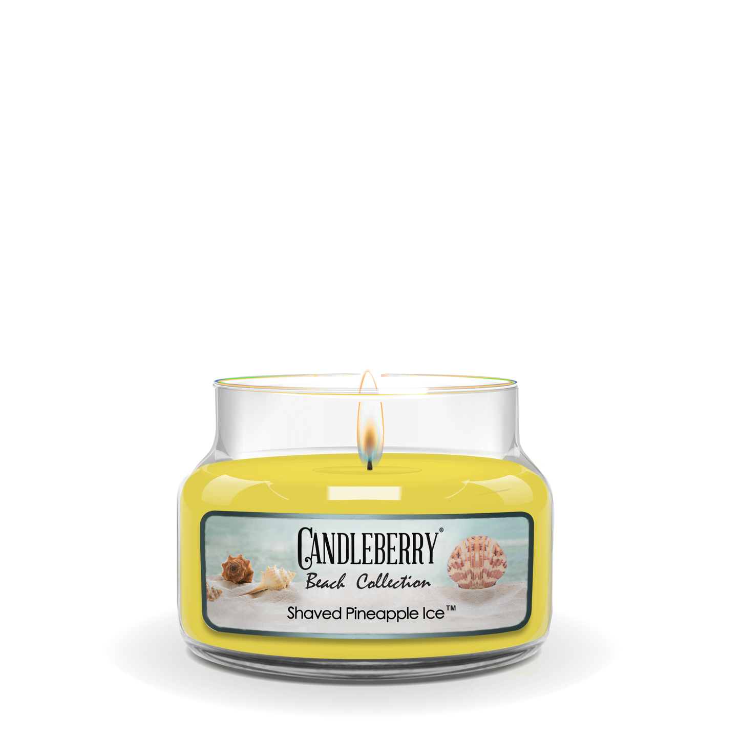 Beach Collection - Shaved Pineapple Ice™, Small Jar Candle